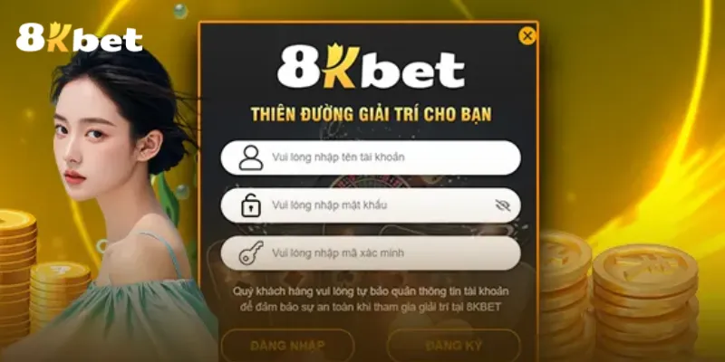 Đăng ký 8KBET thành công để bắt đầu cá cược