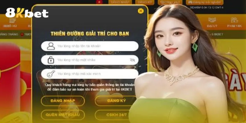 Đăng nhập 8KBET sẽ nhận nhiều khuyến mãi hấp dẫn
